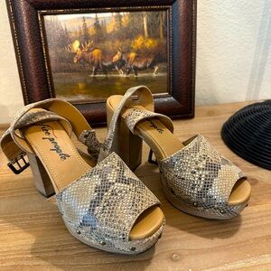 Free people heels